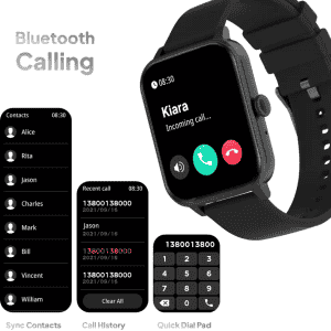FIRE BOLTT FALCON | BSW098 | SMART WATCH | BLACK