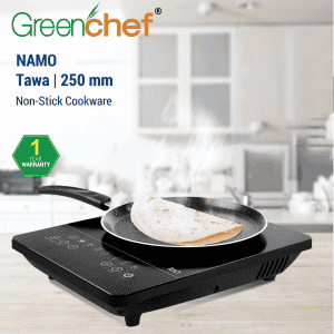 GREENCHEF NAMO FLAT TAWA  | 250MM