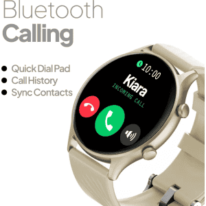 FIRE BOLTT LEGEND | BSW102 | SMART WATCH | CHAMPAGNE GOLD