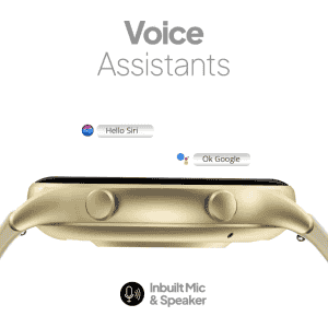 FIRE BOLTT LEGEND | BSW102 | SMART WATCH | CHAMPAGNE GOLD