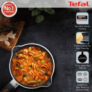 TEFAL | 2100096337 | 16 CM | SAUCE PAN G LID SIMPLY CHEF  |  RIO RED