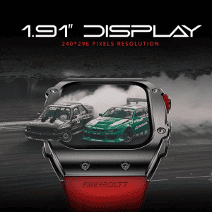 FIRE BOLTT ASPHALT | BSW176 | SMART WATCH | GUN METAL RED