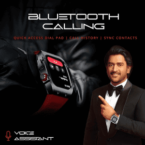 FIRE BOLTT ASPHALT | BSW176 | SMART WATCH | GUN METAL RED