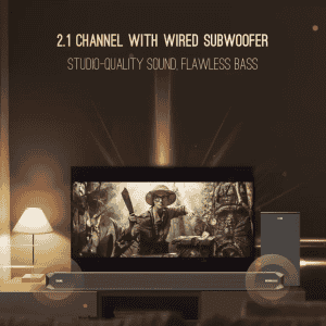 boAt Aavante Bar Home Theatre Soundbar Speaker | Dolby | Premium Black | A2060