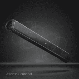 PORTRONICS SOUND SILK 7  | POR 1764 | 50W |WIRELESS SOUNDBAR | BLACK