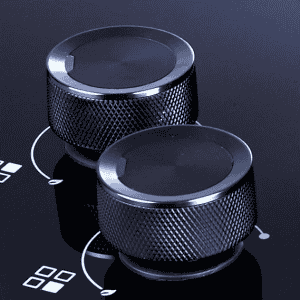 Elica | FLEXI HEXA 370 LOTUS IND HD BRASS | 3 Italian Burner | Auto Ignition Glass Top with Direct Multi-Flame  Gas Stove