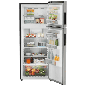 LIEBHERR Pure Frost Free Double Door Refrigerator | 245 Litres | 2 Star | Grey Steel | TCPgsB 2411