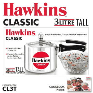 Hawkins Pressure Cooker | Classic 3L  | CL3T