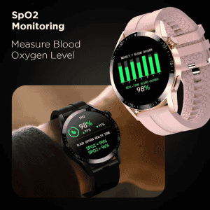 FIRE BOLTT  TALK PRO | BSW038 | SMART WATCH | GOLD | PINK