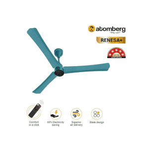 atomberg Renesa+ 1200mm | BLDC | Remote | 5 star | LED |  Aegean Blue