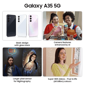 Samsung Galaxy A35 5G | 8 GB | 256 GB | Awesome Navy | SM-A356EZKKINS