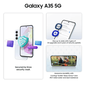 Samsung Galaxy A35 5G | 8 GB | 256 GB | Awesome Navy | SM-A356EZKKINS
