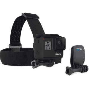 GO PRO HEADSTRAP AND QUICK CLIP BALCK ACHOM-001