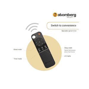 atomberg Renesa 600mm | BLDC | Remote | 5 star  | High Air  | LED | Matte Brown