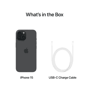 Apple iPhone 15 | 256GB | Black