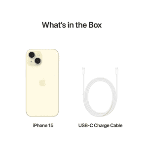 Apple iPhone 15 | 256GB | Yellow