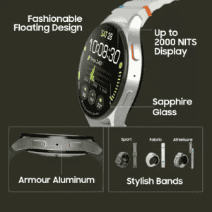 Samsung  Galaxy Watch 7 | 40mm | LTE | Green Strap | SM-L305FZGAINS