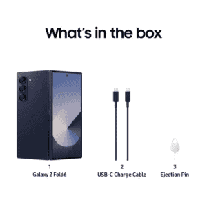 Samsung Galaxy Z Fold6 5G | 512 GB  | 12 GB RAM | Navy