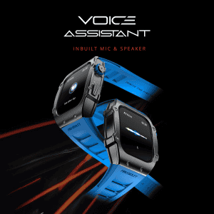 Fire Boltt Asphalt | 1.91 inches | 400 mAh | Gun Metal Blue