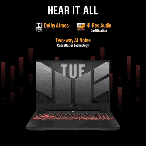 ASUS TUF Gaming F15 | Intel Core i7 13th Gen 13620H | 16 GB | 512 GB SSD | RTX4060 8GB | Mecha Gray | FX507VV-LP287W