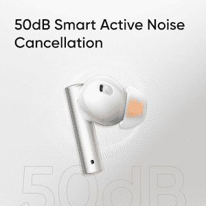 realme Buds Air 6 Tws Earbuds | 12.4 mm | Flame Silver | RMA2402