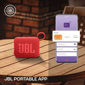 JBL Go 4 Wireless Ultra Portable Bluetooth Speaker | Water Dust Proof | Red