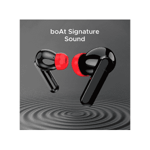 boAt Airdopes Ultra Plus | TWS in Ear Earbuds | 50 HRS Playback|  4-MIC ENx Technology | ASAP Charge | Active Black