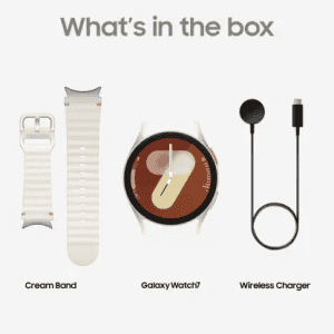 Samsung Galaxy Watch 7 | 40 mm | Cream Strap | SM-L300NZEAINS