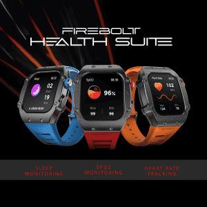 Fire Boltt Asphalt | 1.91 inches | 400 mAh | Gun Metal Blue