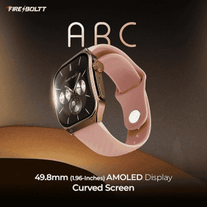 Fire Boltt ARC | 1.96 inch | AMOLED | Bluetooth | Pink