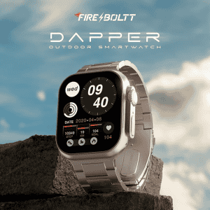 Fire Boltt Dapper | 2.15 inch | Bluetooth | Titanium Chain | BSW189