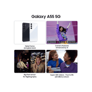 Samsung  Galaxy A55 5G | 8 GB | 128GB | Awesome Iceblue