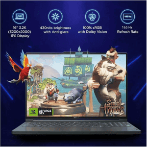 Lenovo Legion Slim 7 | Intel Core i9 | 13th Gen 13900H | 32 GB| 1 TB | NVIDIA GeForce RTX 4070 | Storm Grey |  82Y3003WIN