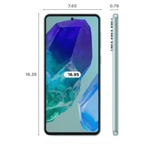 Samsung Galaxy M55 5G | 8GB| 128  GB | Light Green