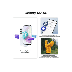 Samsung  Galaxy A55 5G | 8 GB | 128GB | Awesome Iceblue