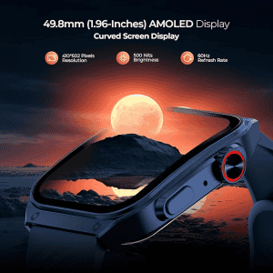 Fire Boltt ARC | 1.96 inch | AMOLED | Bluetooth | Midnight Blue