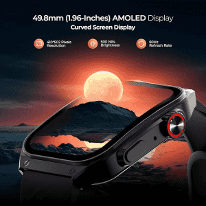 Fire Boltt ARC | 1.96 inch | AMOLED Bluetooth | Black