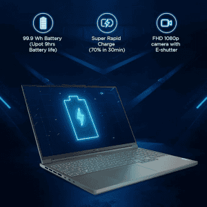 Lenovo Legion Slim 7 | Intel Core i9 | 13th Gen 13900H | 32 GB| 1 TB | NVIDIA GeForce RTX 4070 | Storm Grey |  82Y3003WIN