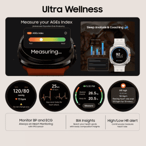 Samsung Galaxy Watch Ultra | LTE | 4.7 cm |Titanium White | SM-L705FZWAINS