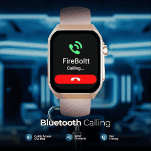 Fire Boltt ARC | 1.96 inch | AMOLED | Bluetooth | Pink