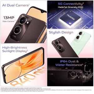 vivo Y28e 5G | 4GB | 128 GB | Breeze green