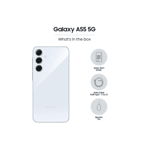 Samsung Galaxy A55 5G | 12 GB | 256 GB | Awesome Iceblue