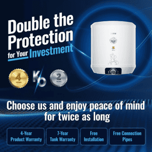 Haier Precis-pro |10 L  | 5 Star | Storage Water Heater | Geyser | 8 Safety Levels | White