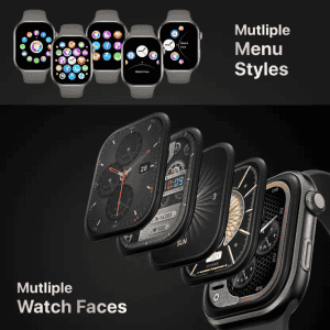 Fire Boltt Brillia Smartwatch | 51.3mm  | Largest Amoled | Bluetooth |  Champagne