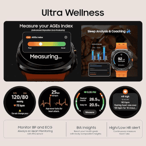 Samsung Galaxy Watch Ultra | LTE | 4.7 cm |Titanium Grey | Large | SM-L705FDAAINS