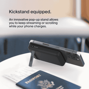 Belkin Boost Charge Magnetic MagSafe Wireless Power Bank | 5000 mAh  | Black | BPD004BTBK