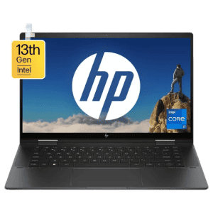 HP Envy x360 15 | Intel Core i7 13th Gen 1355U| 16 GB  | 1 TB SSD | NVIDIA GeForce RTX 3050  |  Nightfall Black |15-FE0014TX