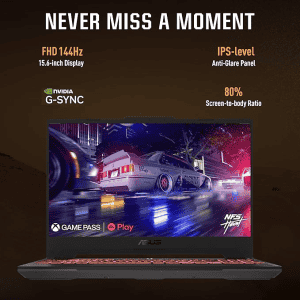 ASUS TUF  A15 Gaming laptop | AMD Ryzen 9 Octa Core 8945H |NVIDIA GeForce RTX 4070 | 16 GB |1 TB SSD | 15.6 Inch | Mecha Gray | FA507UI-LP066WS
