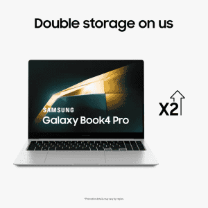 Samsung Galaxy Book4 Pro | Intel Core Ultra 5 | 16 GB | 512 GB  | 16 inch | Moonstone Grey | NP960XGK-KG1IN