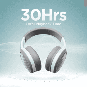 boAt Rockerz 460 Wireless Headphone | 40 mm drivers | Crimson White